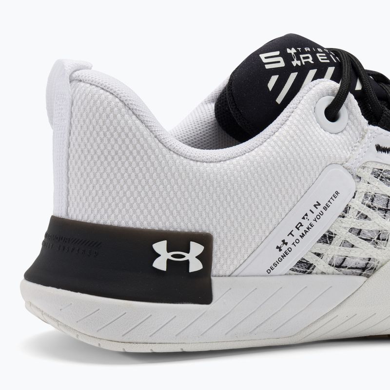 Чоловічі тренувальні кросівки Under Armour Tribase Reign 5 білі/чорні/білі 9