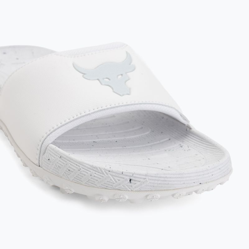 Шльопанці Under Armour Rock 3 black/white clay 7
