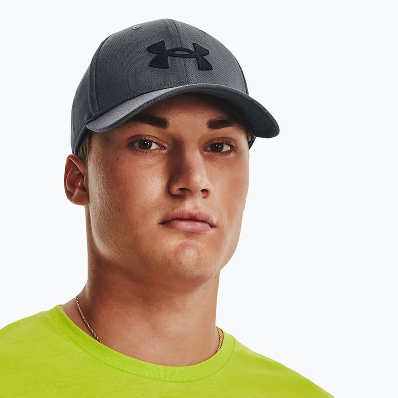 Бейсболка чоловіча Under Armour Blitzing Adj сіра 1376701 5