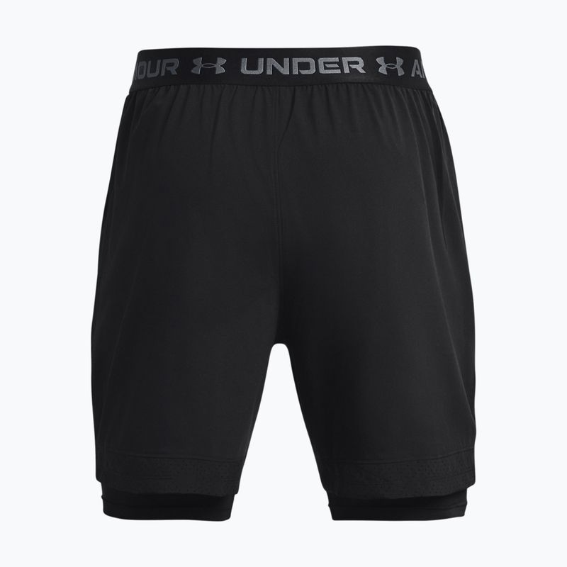 Шорти для тренувань чоловічі Under Armour Vanish Woven 2In1 Sts чорні 1373764 2