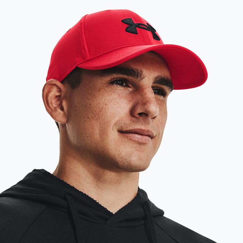 Бейсболка чоловіча Under Armour Blitzing Adj червона 1376701 5