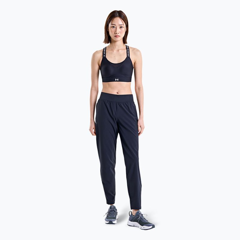 Штани для бігу жіночі Under Armour Outrun The Storm чорні 1377042 2