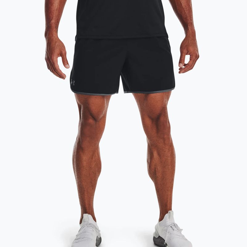 Шорти для тренувань чоловічі Under Armour Hiit Woven чорні 1377027 3