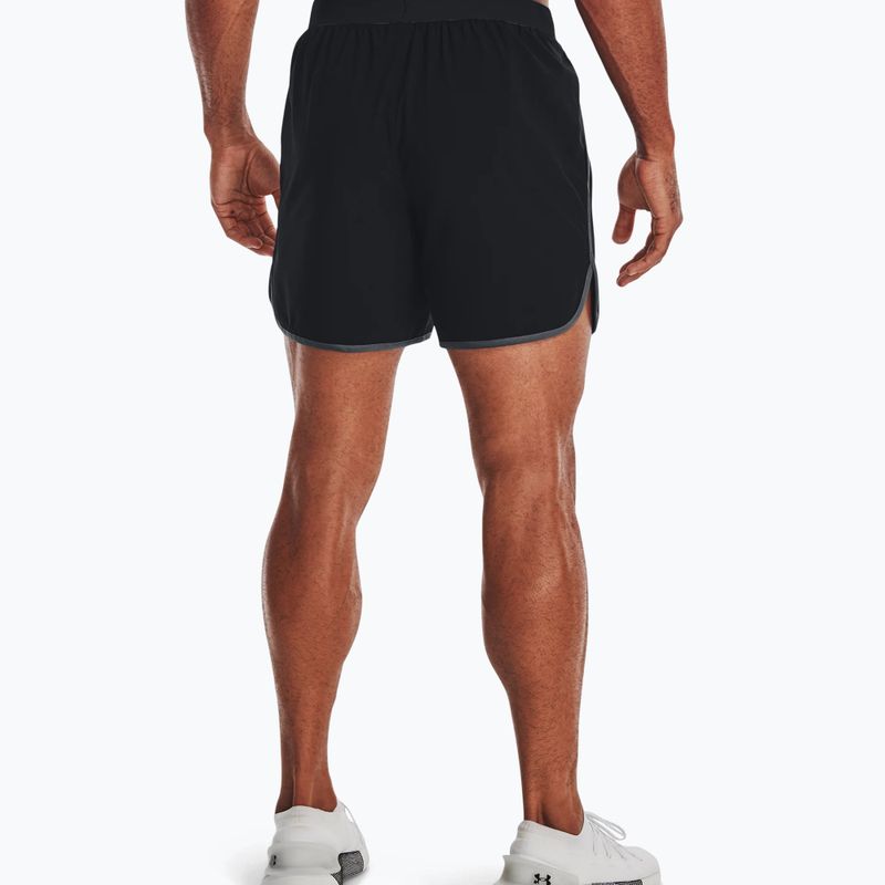 Шорти для тренувань чоловічі Under Armour Hiit Woven чорні 1377027 4