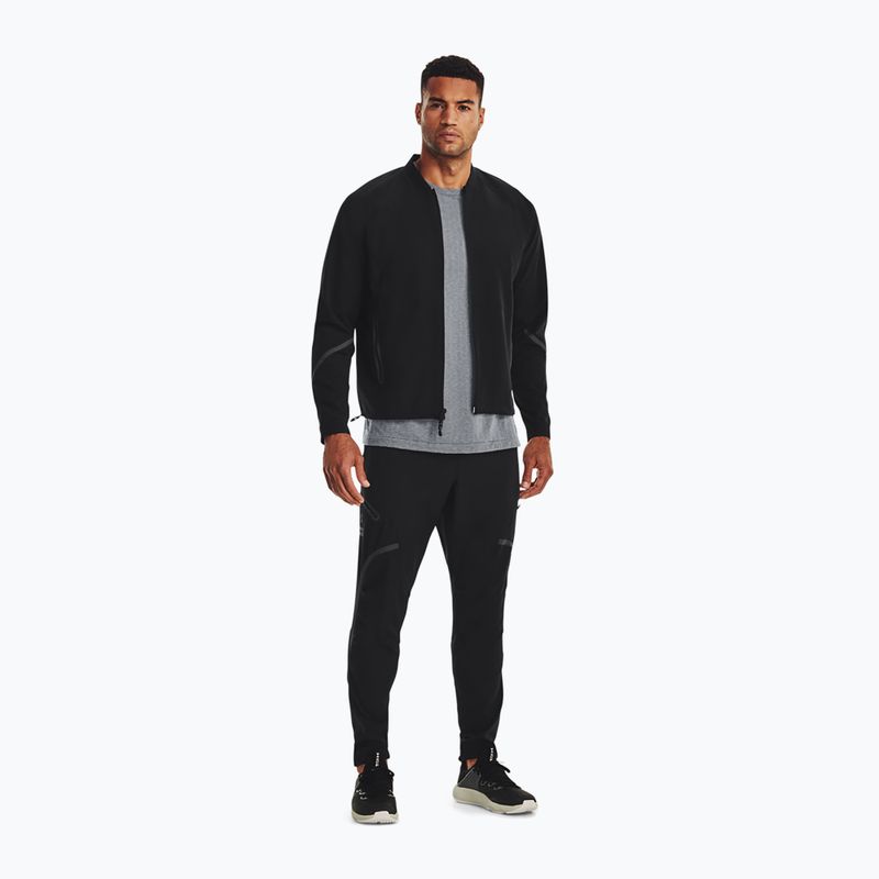 Куртка тренувальна чоловіча Under Armour Unstoppable Bomber чорна 1377170 2