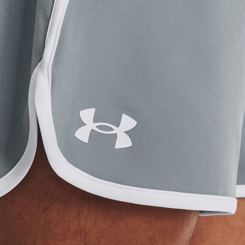 Шорти для тренувань чоловічі Under Armour Hiit Woven сірі 1377027-465 3