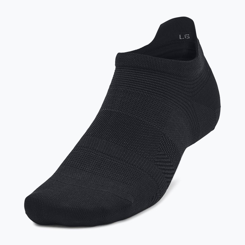 Шкарпетки для бігу Under Armour Ad Run Lite 2Pk Ns Tab чорні 1376077 2