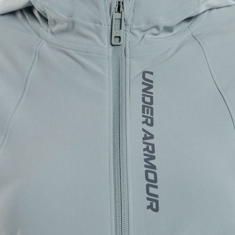 Куртка для бігу жіноча Under Armour Outrun The Storm блакитна 1377043 3