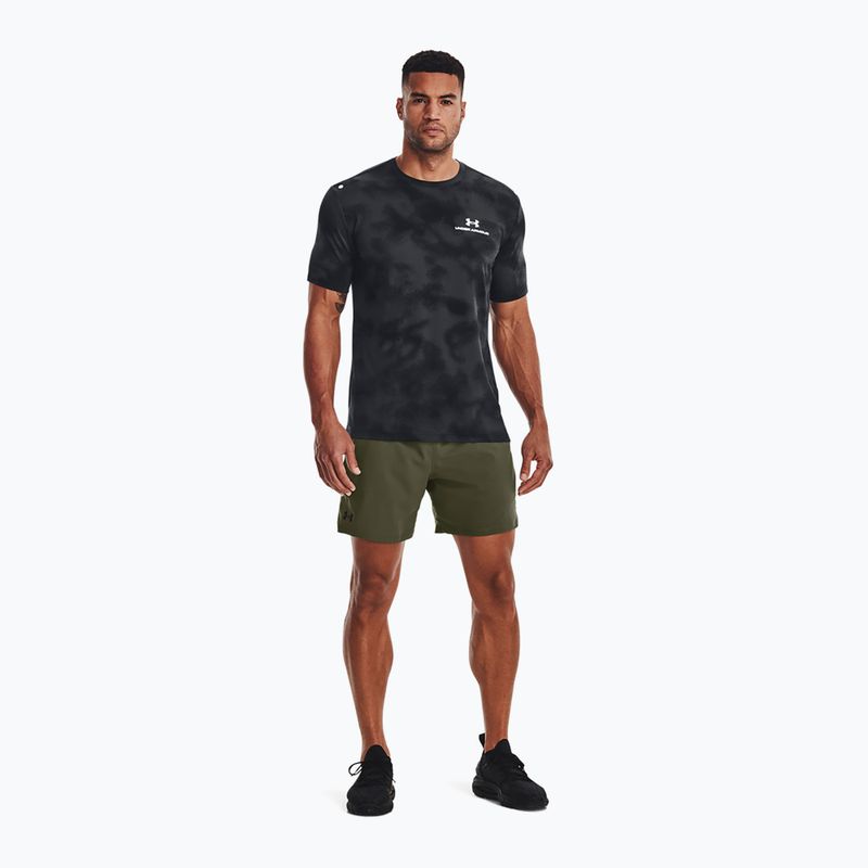 Чоловічі тренувальні шорти Under Armour UA Vanish Woven 6in navy від green/black 2