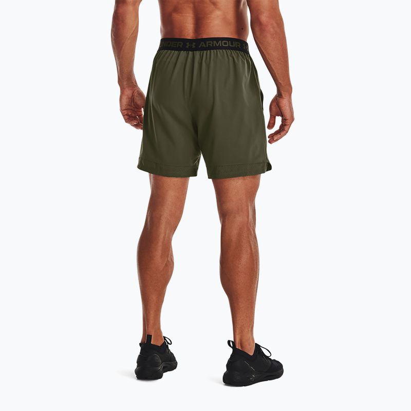 Шорти для тренувань чоловічі Under Armour UA Vanish Woven 6in marine od green/black 3