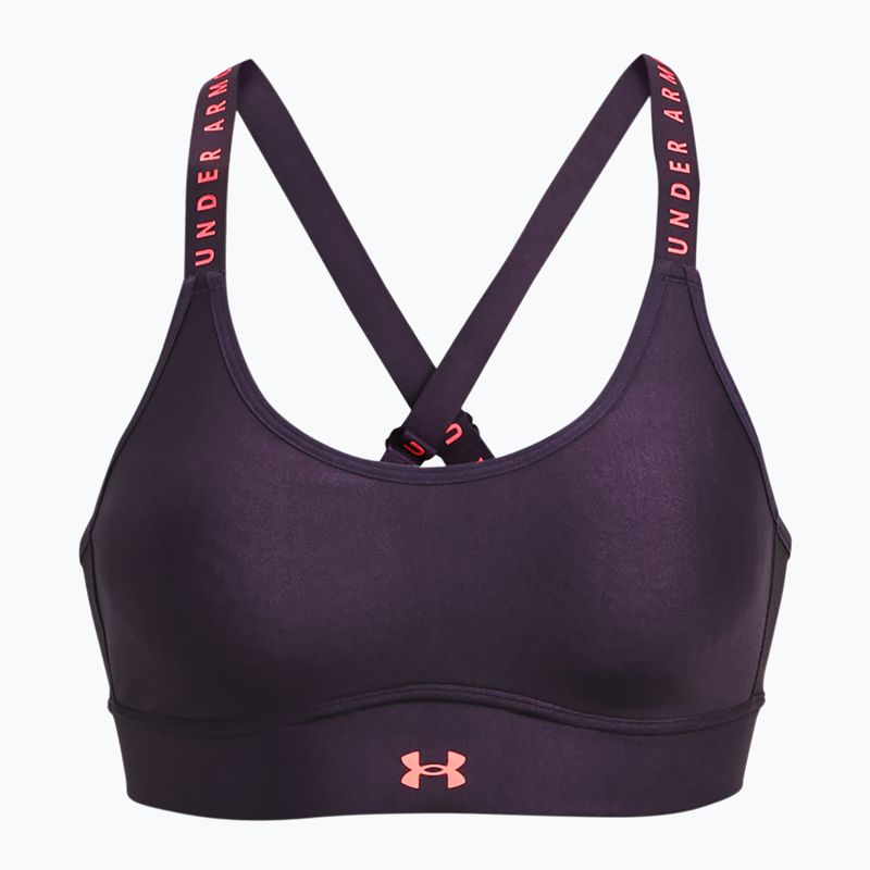 Бюстгальтер спортивний Under Armour Infinity Covered Mid фіолетовий 1363353-541 3