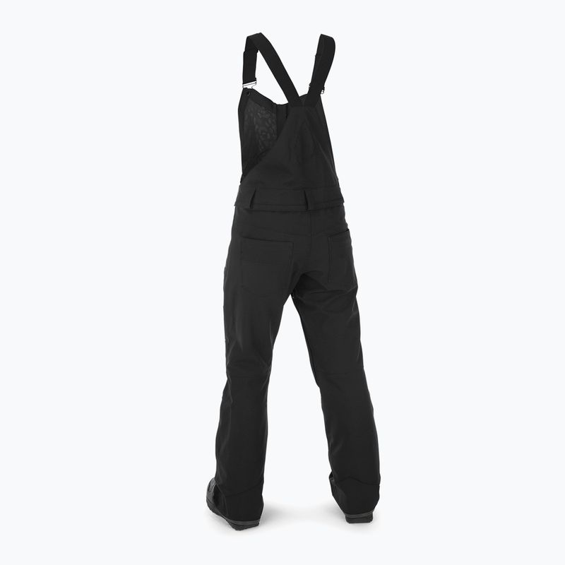 Штани сноубордичні жіночі Volcom Swift Bib Overall чорні H1352311 8
