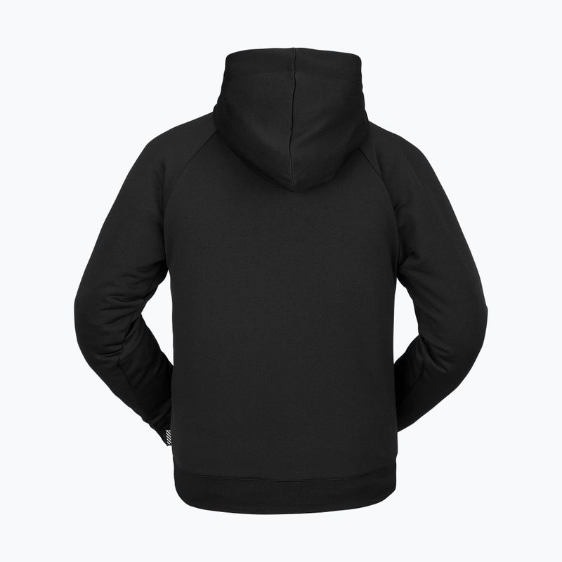 Кофта сноубордична чоловіча Volcom Hydro Riding Hoodie чорна G4152303 2
