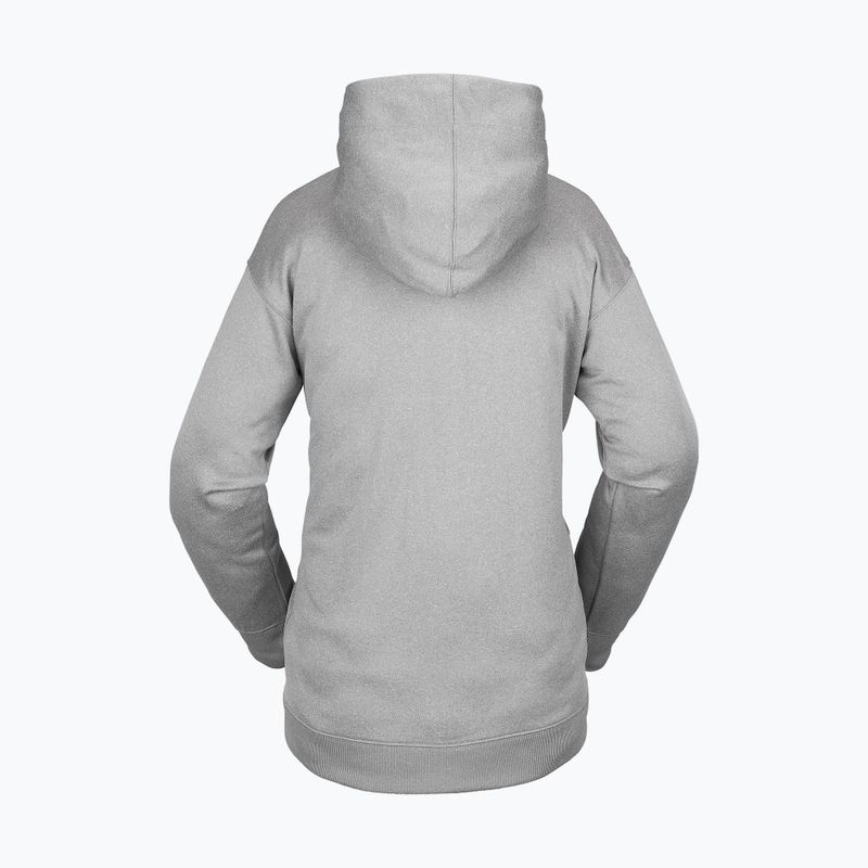 Кофта сноубордична жіноча Volcom Spring Shred Hoody сіра H4152303 8