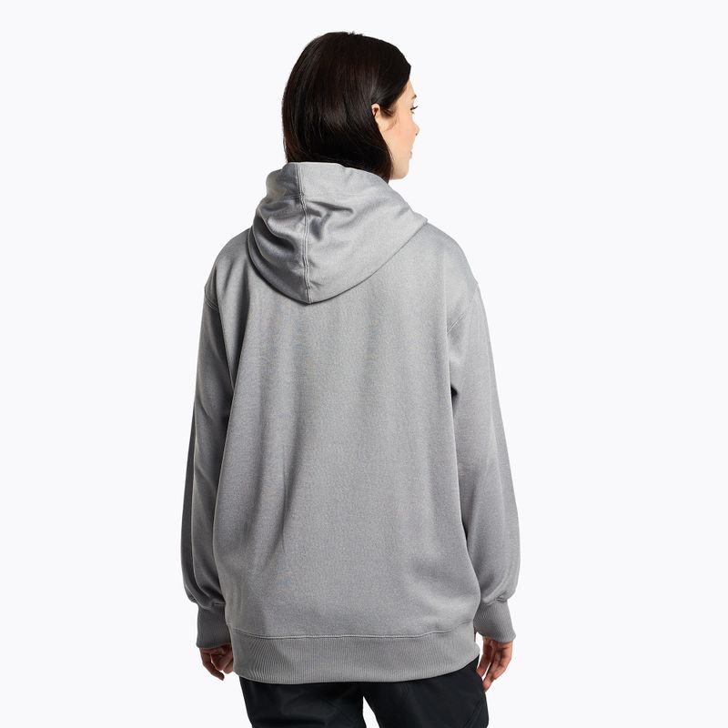 Кофта сноубордична жіноча Volcom Spring Shred Hoody сіра H4152303 3