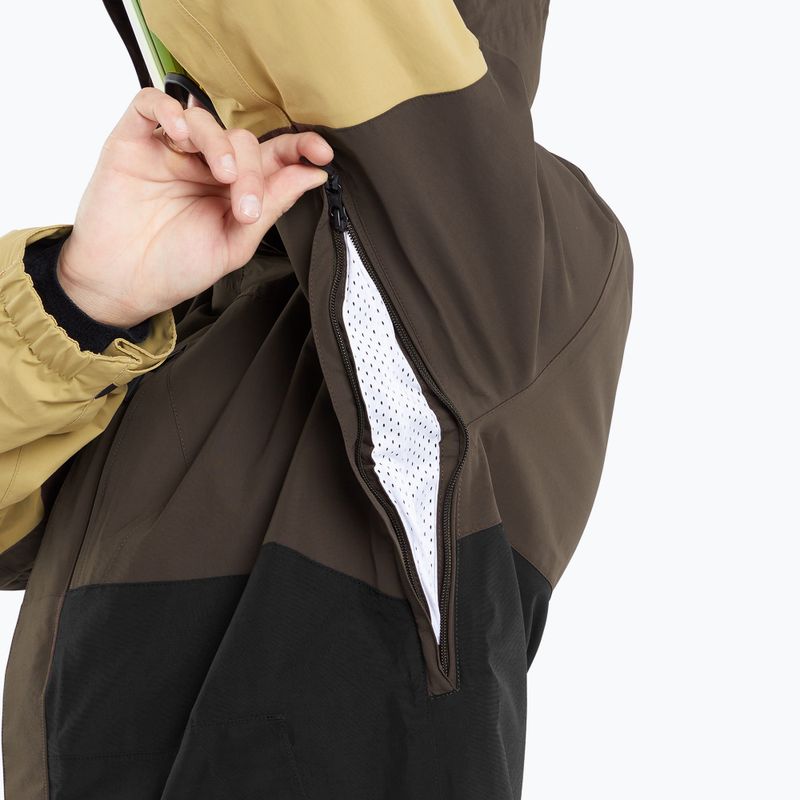 Куртка сноубордична чоловіча Volcom L Ins Gore-Tex brown 5