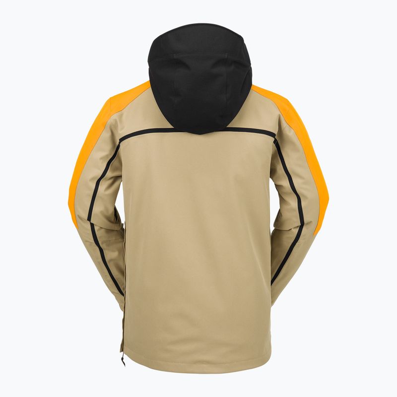 Куртка сноубордична чоловіча Volcom Brighton Pullover gold 9