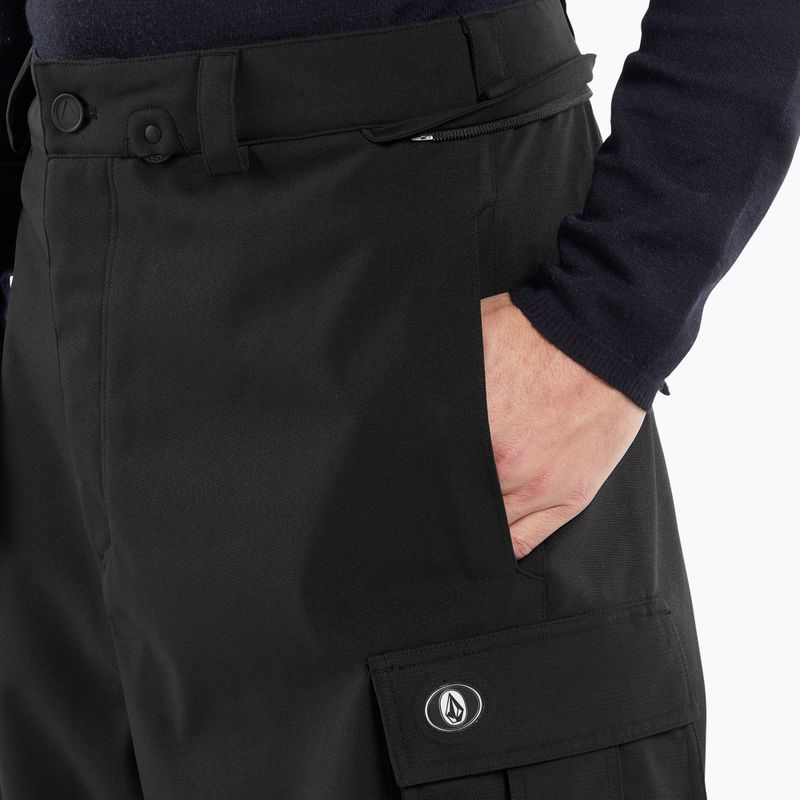 Штани сноубордичні чоловічі Volcom Nwrk Baggy black 4