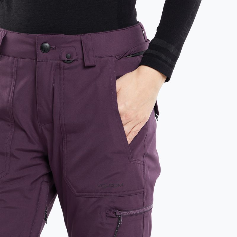 Штани сноубордичні жіночі Volcom Knox Ins Gore-Tex blackberry 4