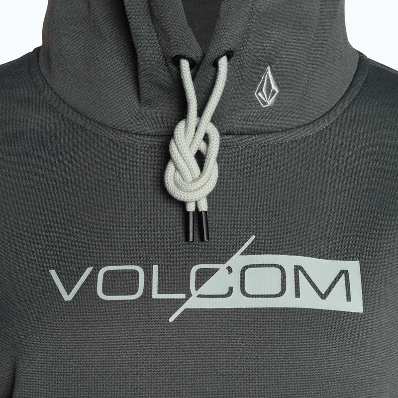 Кофта сноубордична жіноча Volcom Core Hydro Hoodie eucalyptus 3