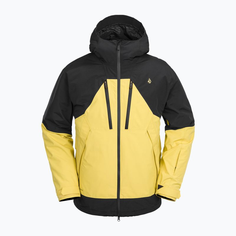 Куртка сноубордична чоловіча Volcom Tds 2L Gore-Tex dark yellow 10