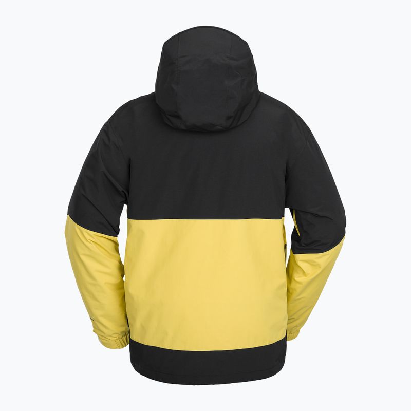 Куртка сноубордична чоловіча Volcom Tds 2L Gore-Tex dark yellow 11