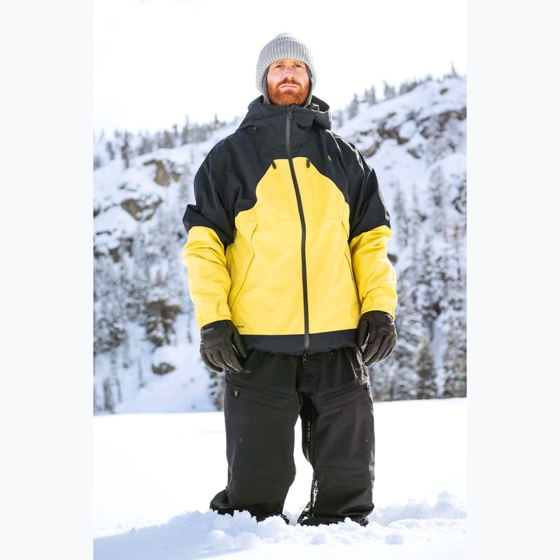 Куртка сноубордична чоловіча Volcom Tds 2L Gore-Tex dark yellow 13