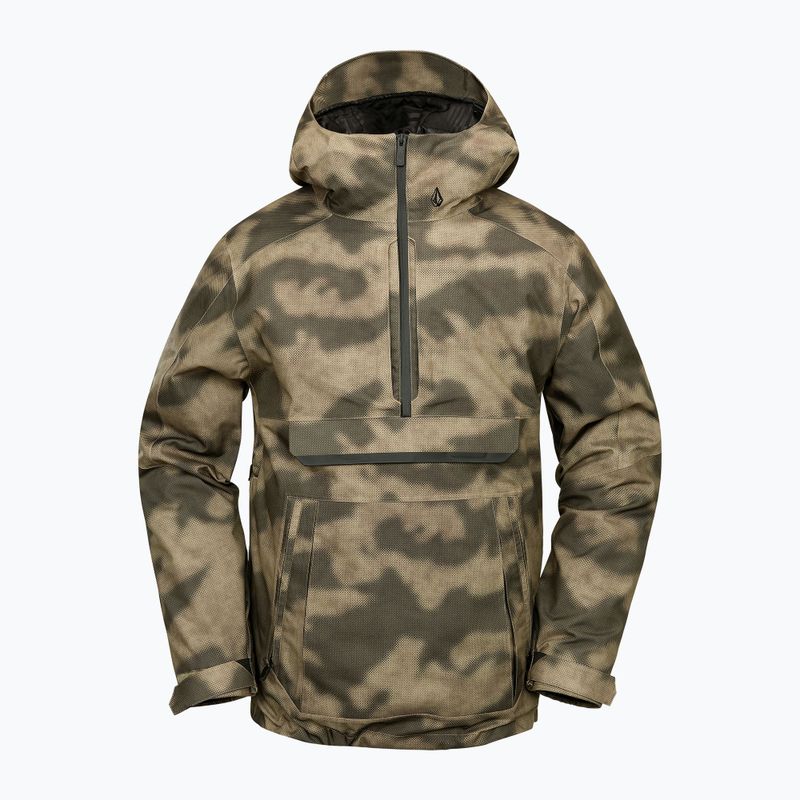 Куртка сноубордична чоловіча  Volcom Brighton Pullover camouflage 8