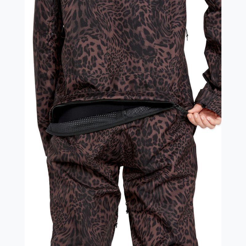 Комбінезон сноубордичний жіночий Volcom Shiloh Snow leopard 9