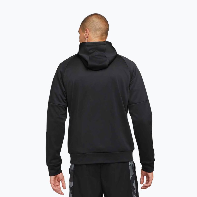 Чоловіча тренувальна кофта  Nike Therma Fit Full-Zip black/black/white 3