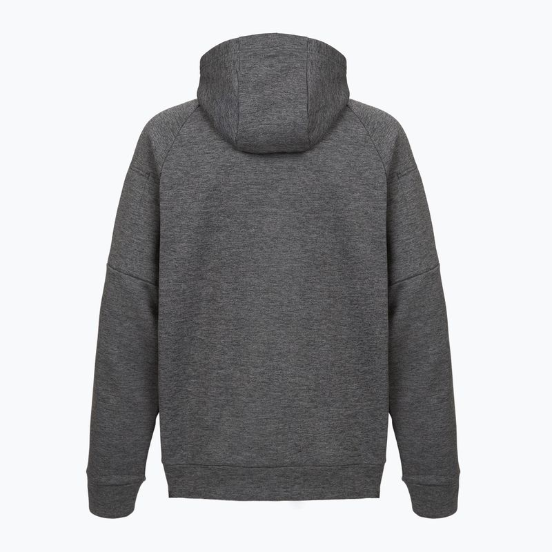 Кофта для тренувань чоловіча Nike Therma Fit Full-Zip charcoal heathr/dark smoke grey/black 9