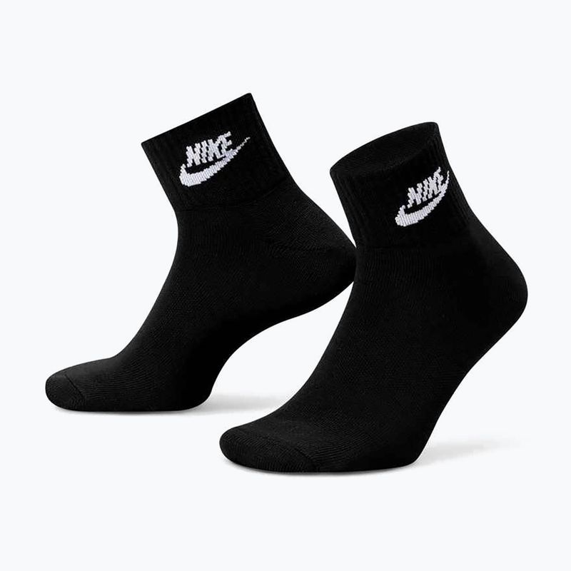 Шкарпетки Nike Everyday Essential 3 пари black/white 8
