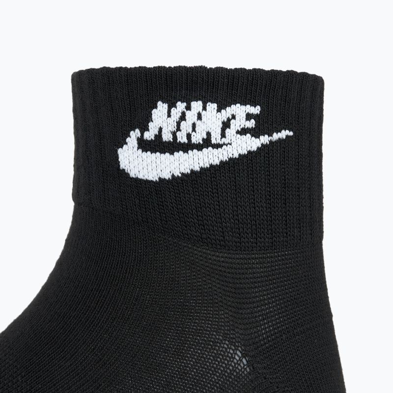 Шкарпетки Nike Everyday Essential 3 пари black/white 3