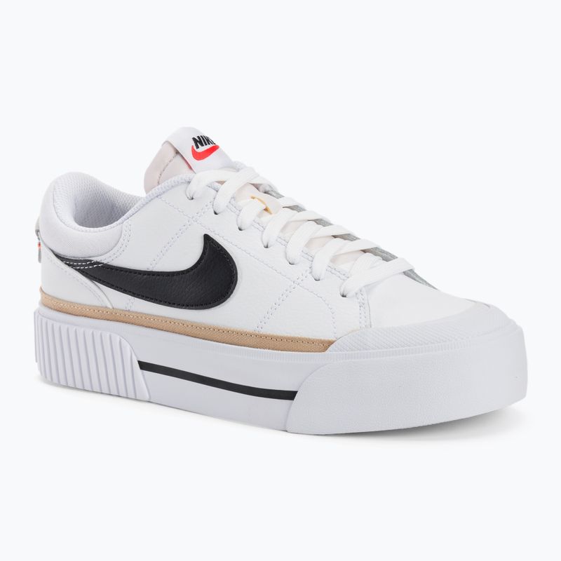 Кросівки жіночі Nike Court Legacy Lift white/hemp/team orange/black 3