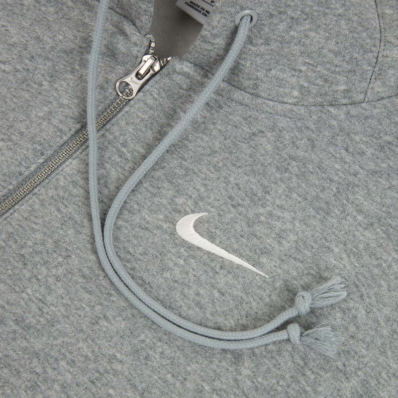Кофта жіноча  Nike Sportswear Phoenix Fleece dark grey heather/sail 12