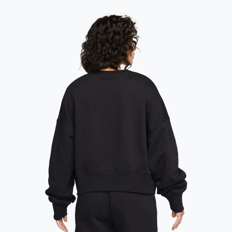Кофта жіноча Nike Sportswear Phoenix Fleece Oversized black/sail 3