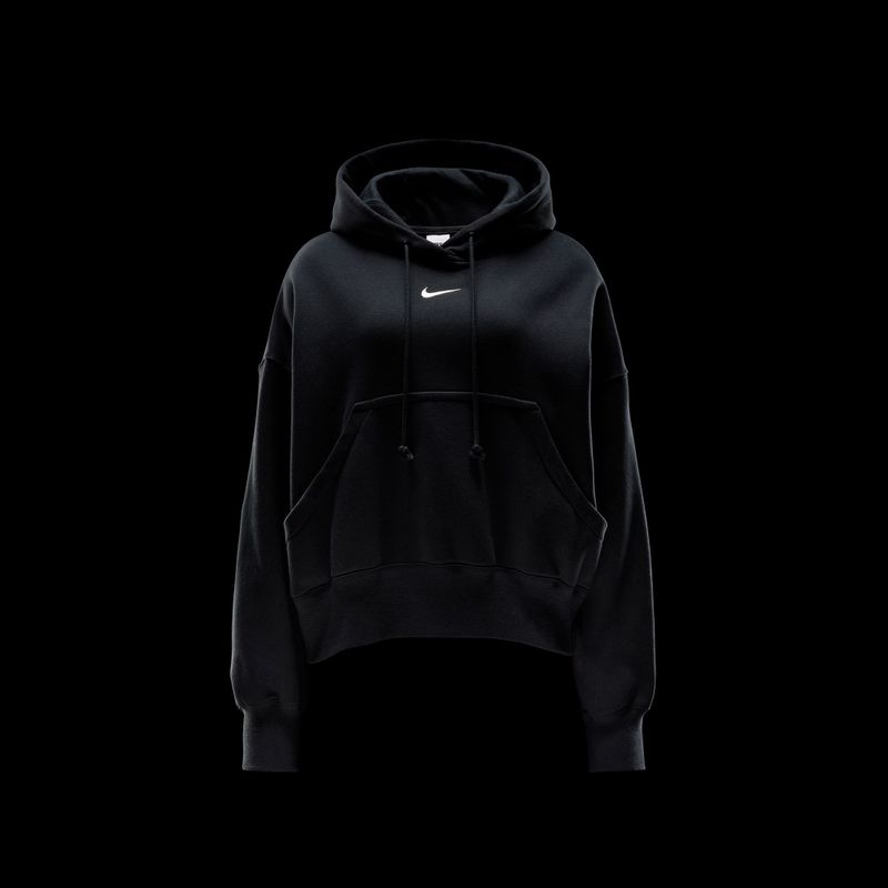 Кофта жіноча Nike Sportswear Phoenix Fleece Oversized black/sail 9
