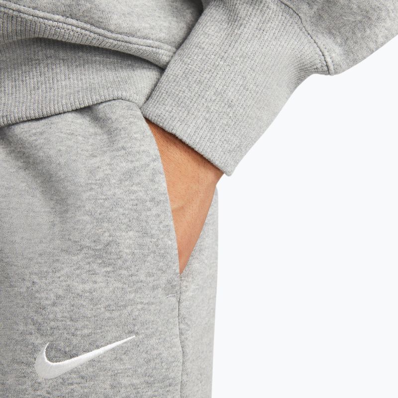 Кофта жіноча Nike Sportswear Phoenix Fleece Oversized dark grey heather/sail 7
