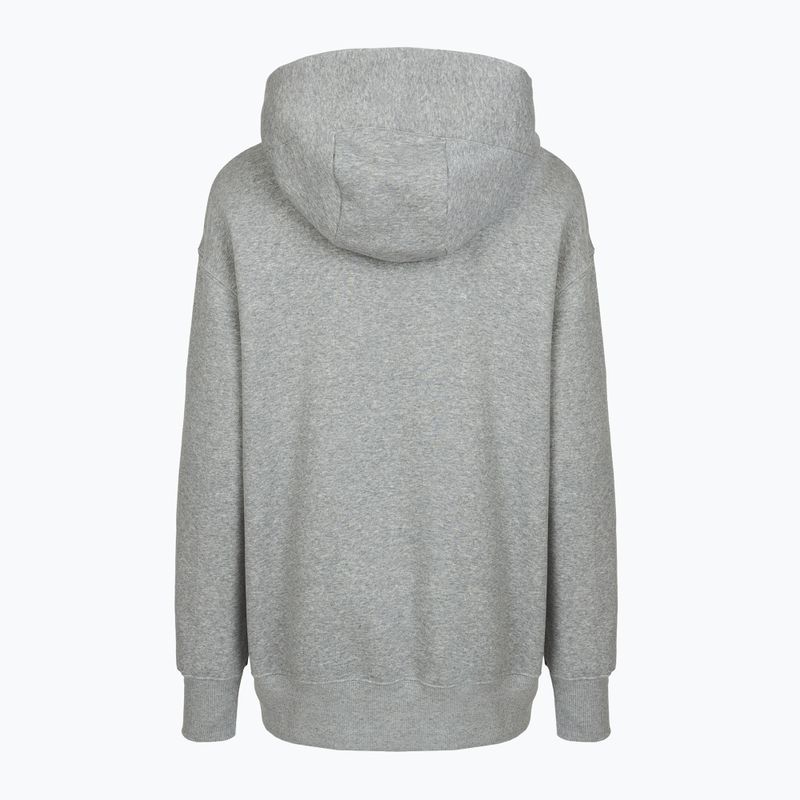 Кофта жіноча Nike Sportswear Phoenix Fleece Oversized dark grey heather/sail 7