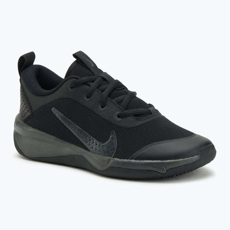 Кросівки дитячі Nike Omni Multi-Court football black/anthracite
