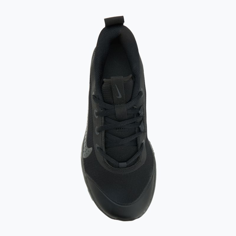Buty dziecięce Nike Omni Multi-Court football black/anthracite 5