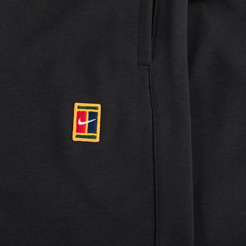 Штани для тенісу чоловічі Nike Court Heritage Fleece black 3