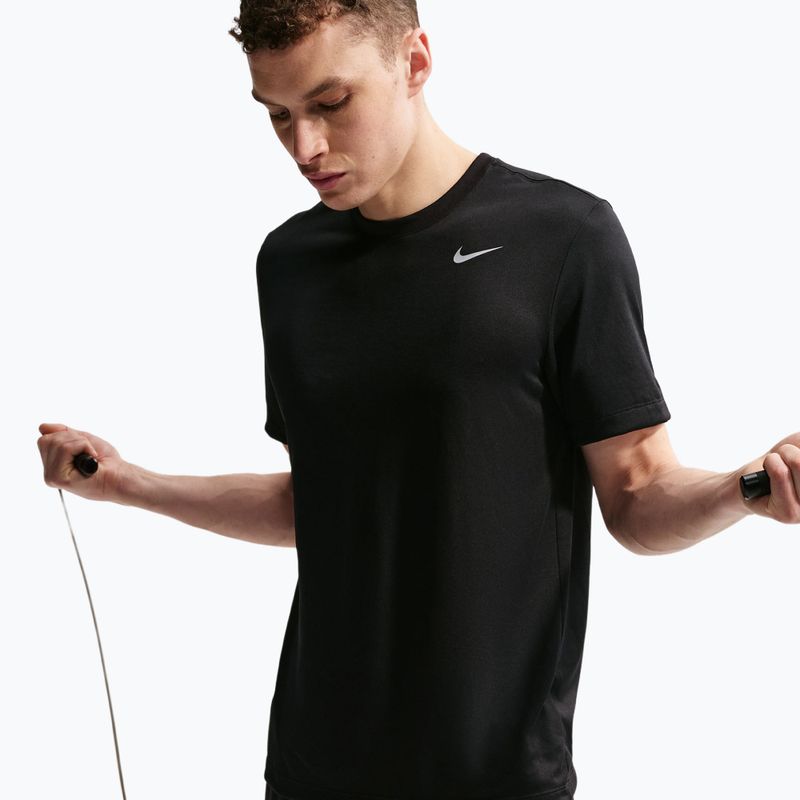 Футболка для тренувань чоловіча Nike Dri-FIT Legend black/matte silver 5