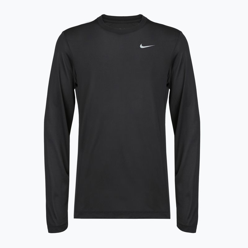 Лонгслів для тренувань чоловічий Nike Dri-FIT Legend black/matte silver 5