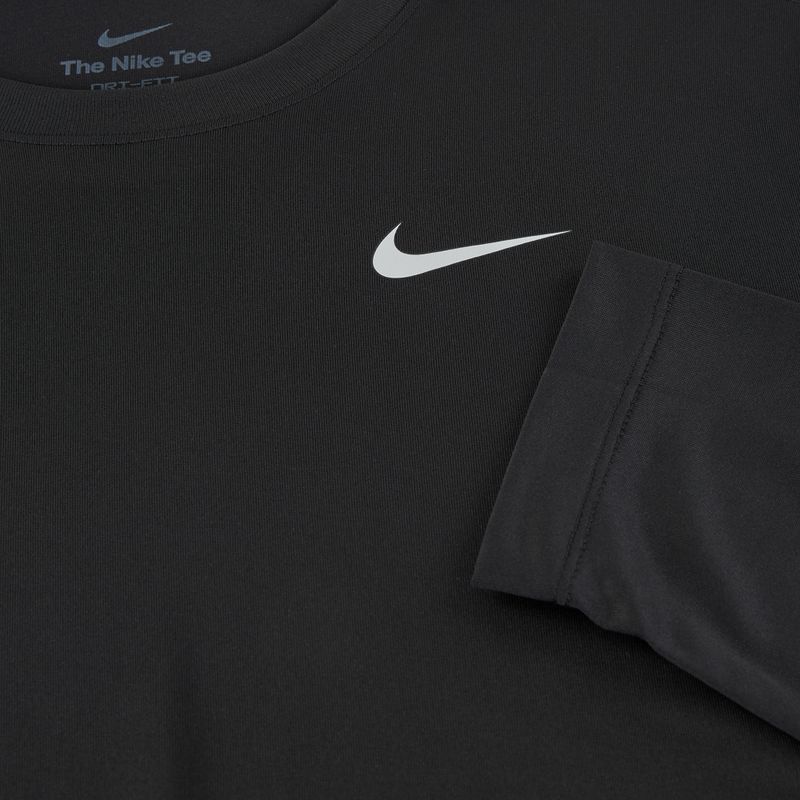 Лонгслів для тренувань чоловічий Nike Dri-FIT Legend black/matte silver 8
