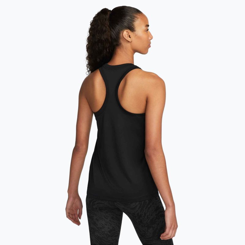 Топ для тренувань жіночий Nike Dri-Fit Racerback Топ black 3