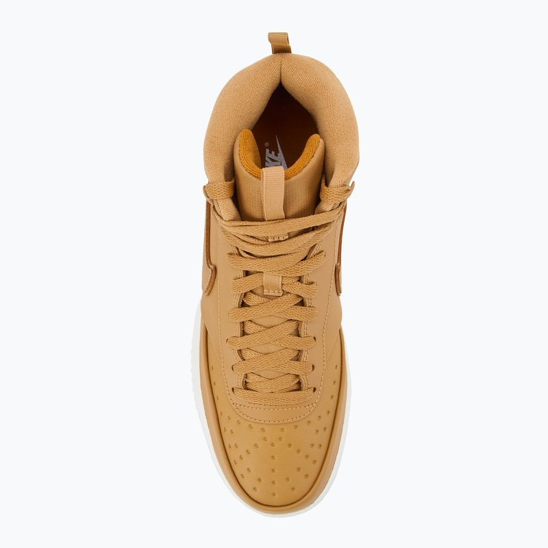 Кросівки чоловічі Nike Court Vision Mid elemental gold/sail/desert ochre/elemental gold 5
