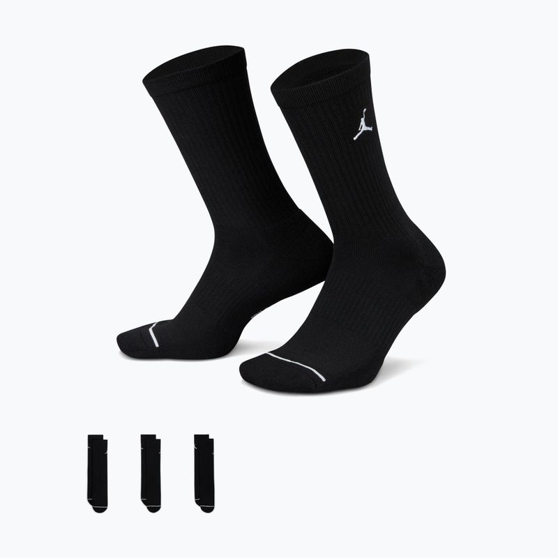 Шкарпетки Nike Jordan Everyday 3 пари black/white 5