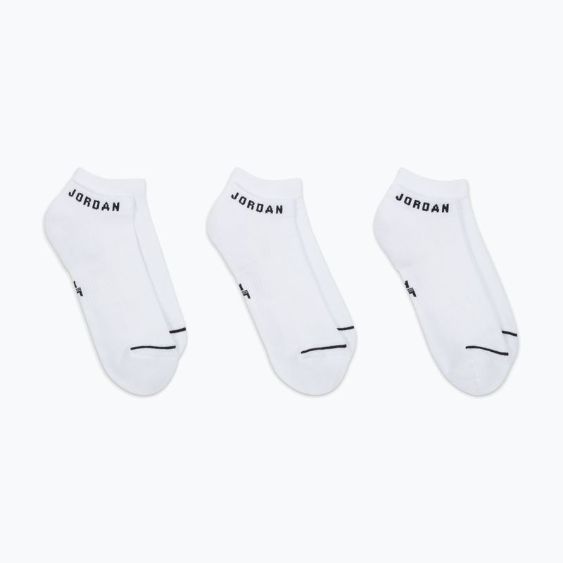 Шкарпетки Nike Jordan Everyday No-Show 3 пари white/black 6