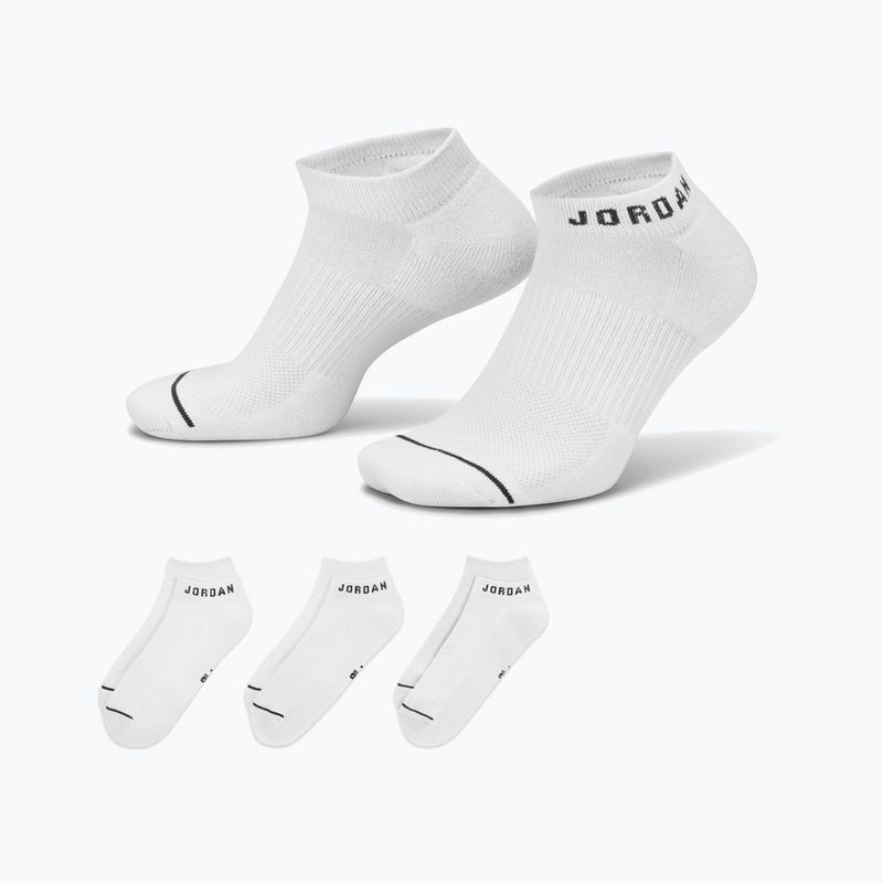 Шкарпетки Jordan Everyday No-Show 3 pairs white/black 8